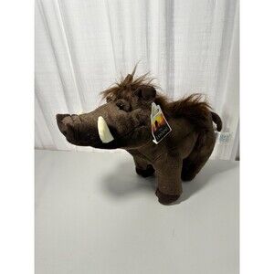 Build-A-Bear Workshop Disney THE LION KING PUMBA PUMBAA Warthog Plush New w/Tags